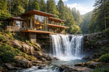 découvrez comment la maison sur la cascade illustre parfaitement l'intégration harmonieuse de l'architecture dans le paysage naturel, alliant design innovant et respect de l'environnement.
