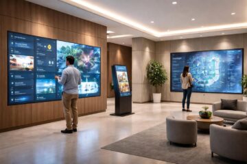 découvrez les dernières innovations technologiques pour optimiser l'affichage dans les parties communes, alliant modernité, efficacité et design.