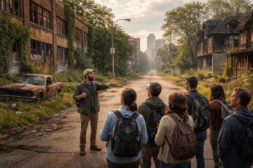 explorez un quartier abandonné de détroit lors de visites guidées uniques et plongez dans l'histoire fascinante de cette ville oubliée.