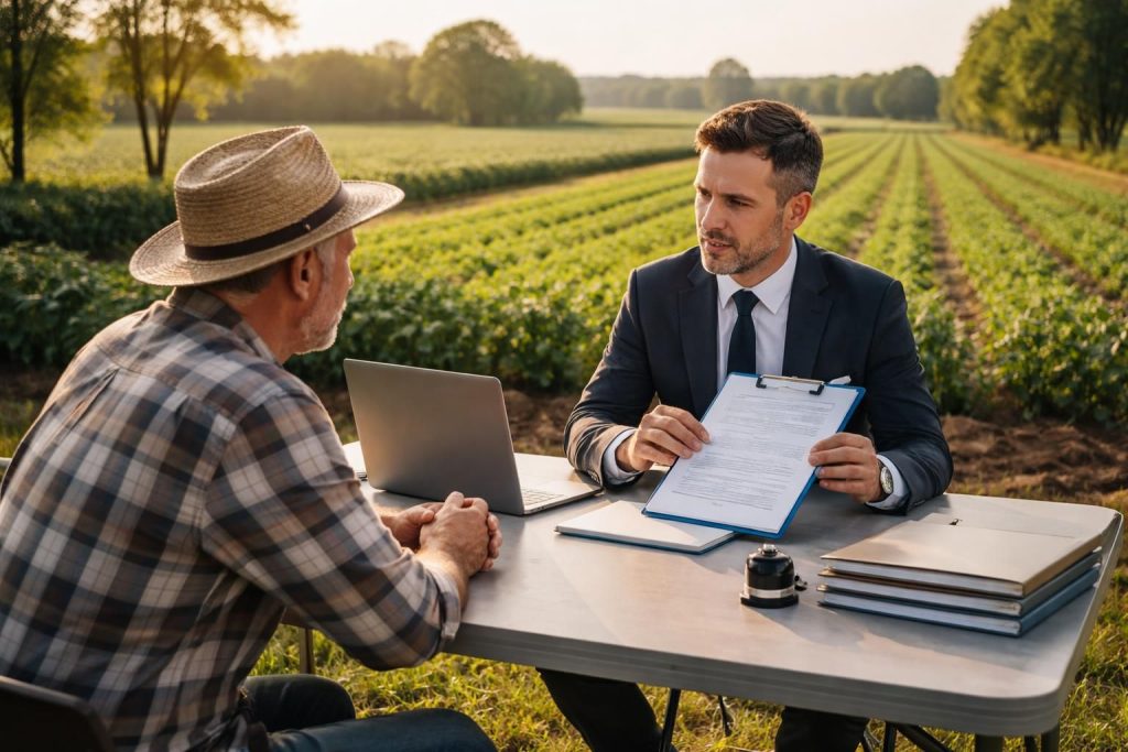 découvrez pourquoi il est essentiel de passer par un notaire lors de l'achat ou la vente d'un terrain agricole, pour sécuriser la transaction et respecter la législation en vigueur.